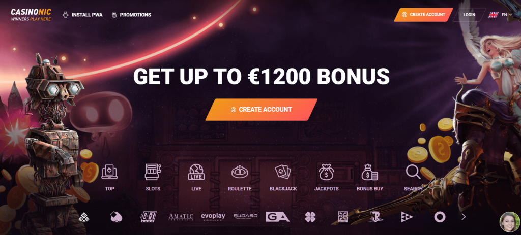 casinonic casino online